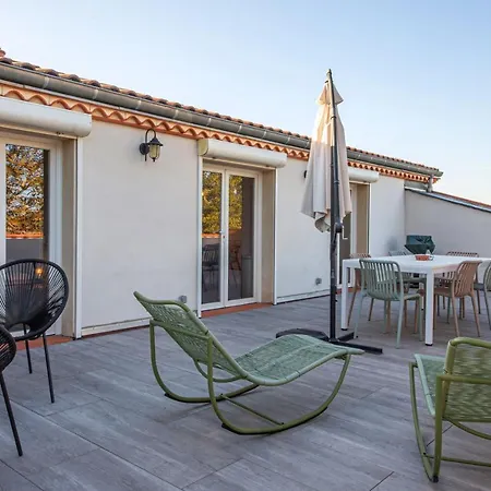 Loft Spacieux - Vue Sur Vignoble - 100m2 - Calme